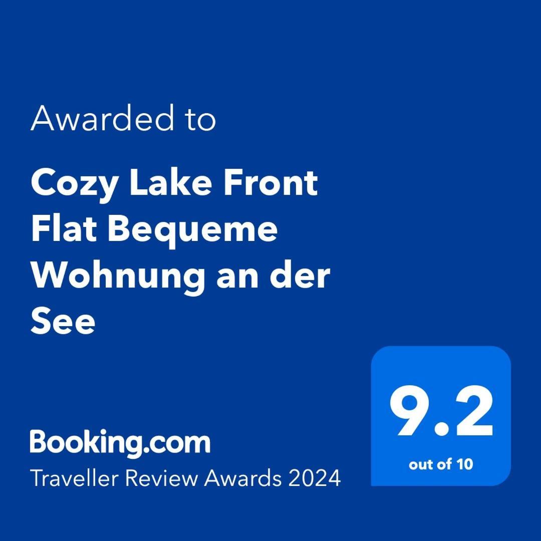 Cozy Lake Front Flat Bequeme Wohnung An Der See Pogradec Exterior photo